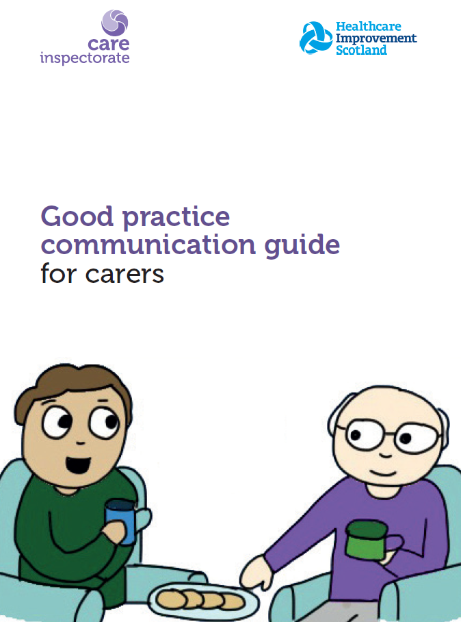Good practice communication guide for carers image