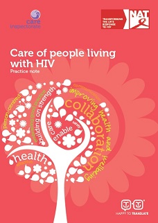 Care of people living with HIV: Practice note image