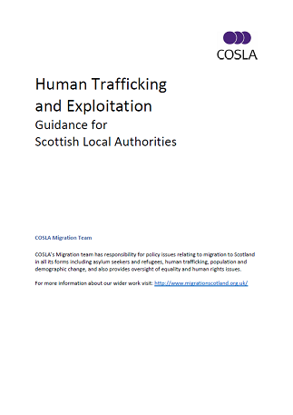 Human Trafficking and Exploitation: Guidance for Scottish Local Authorities image
