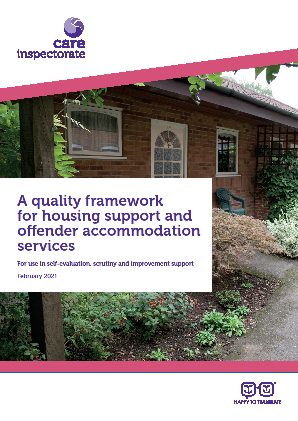 A quality framework for housing support and offender accommodation services image
