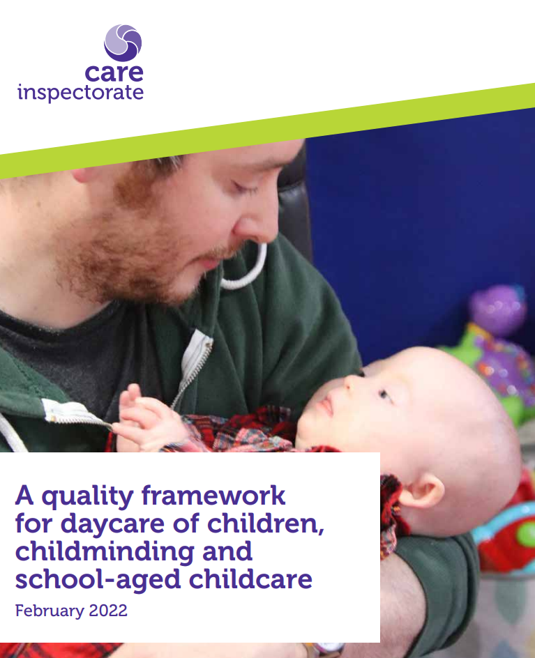 A quality framework for daycare of children, childminding and school aged childcare image