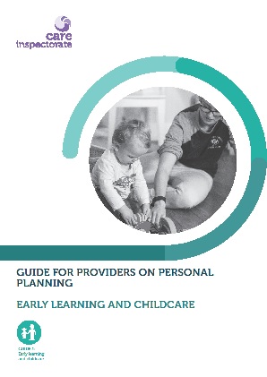 Guide for Providers on Personal Planning - Early Learning and Childcare image
