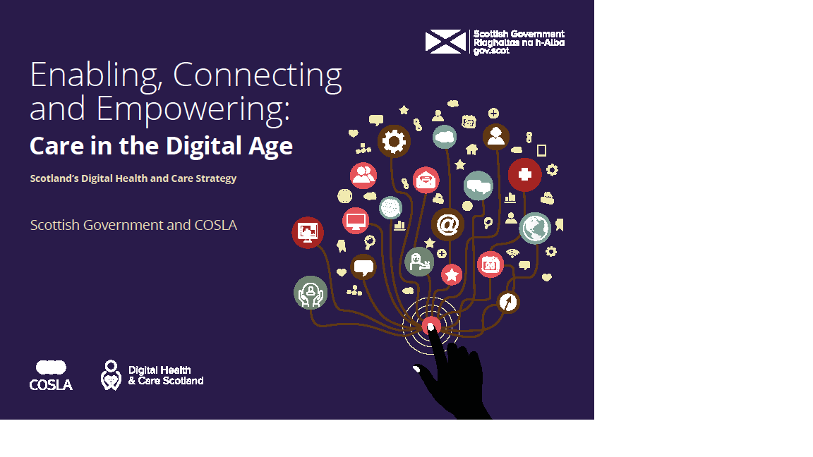 Scotland's digital health and care strategy: Enabling, connecting and empowering image