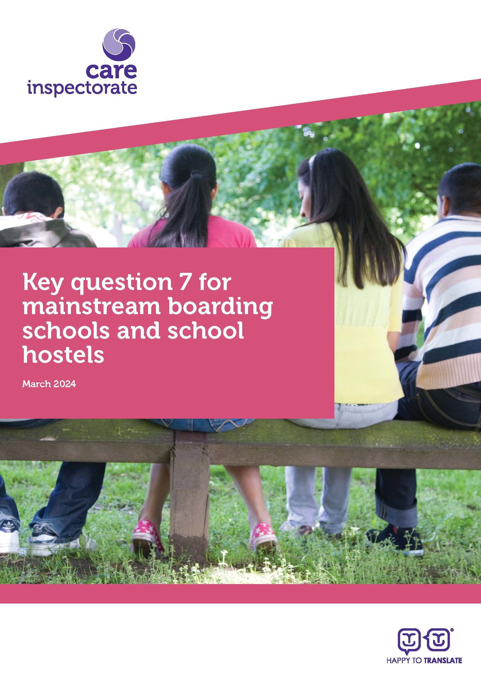 Key question 7 for mainstream boarding schools and school hostels image